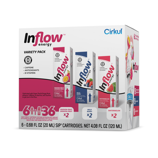 Inflow Energy® 6-Pack Variety Pack 4P1N
